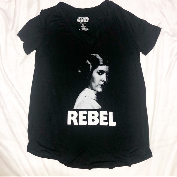 Star Wars Tops - Star Wars | Princess Leia Rebel Graphic Tee